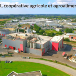 imagen con vista aerea de las instalaciones de la cooperativa Cooperl en Francia