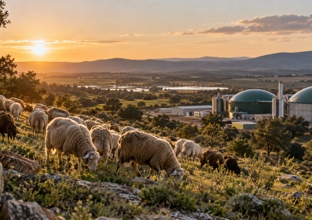 Ganadería extensiva y planta de biogás como modelos de economía circular agroganadera